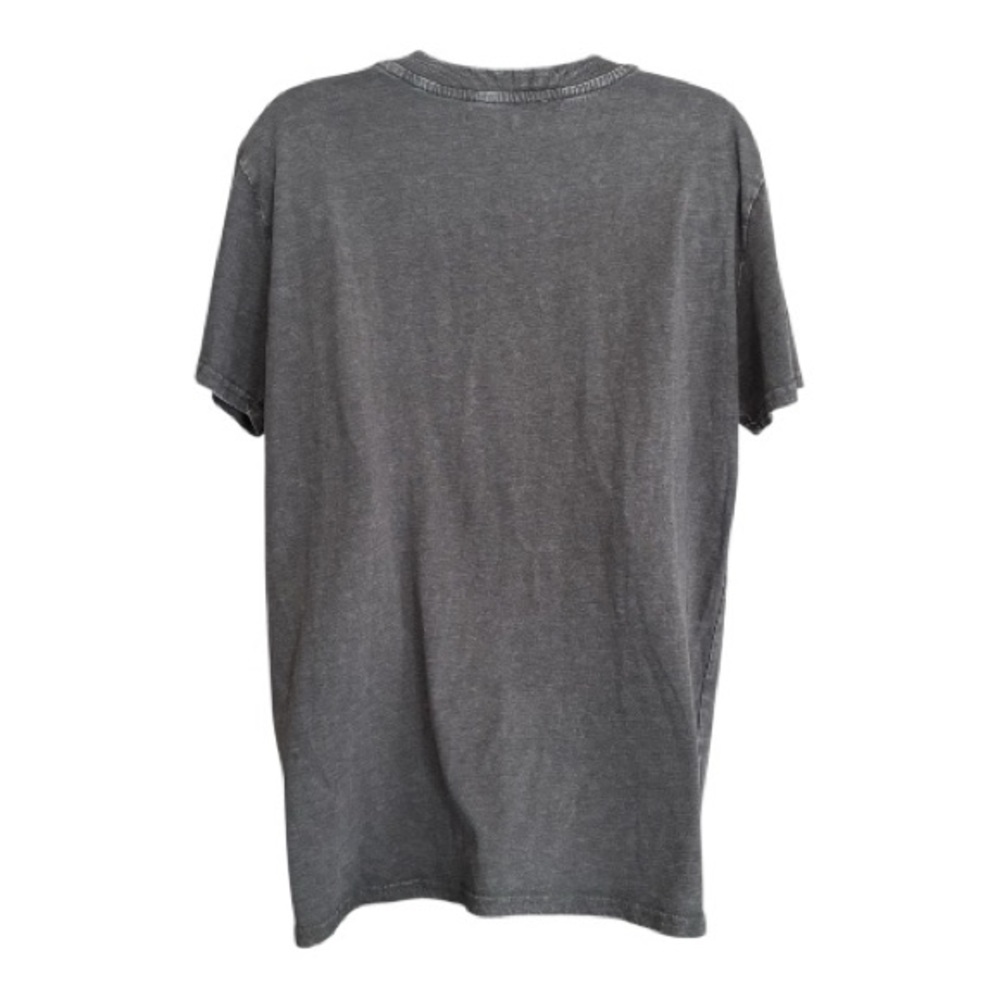 Maurices Charcoal Tee with Tan Whiskey Graphic Size M - Picture 4 of 7